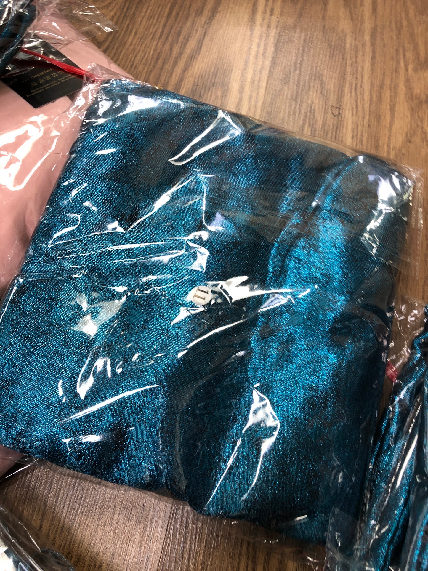 D22 - Boy’s Áo Dài Gấm Nhũ Blue