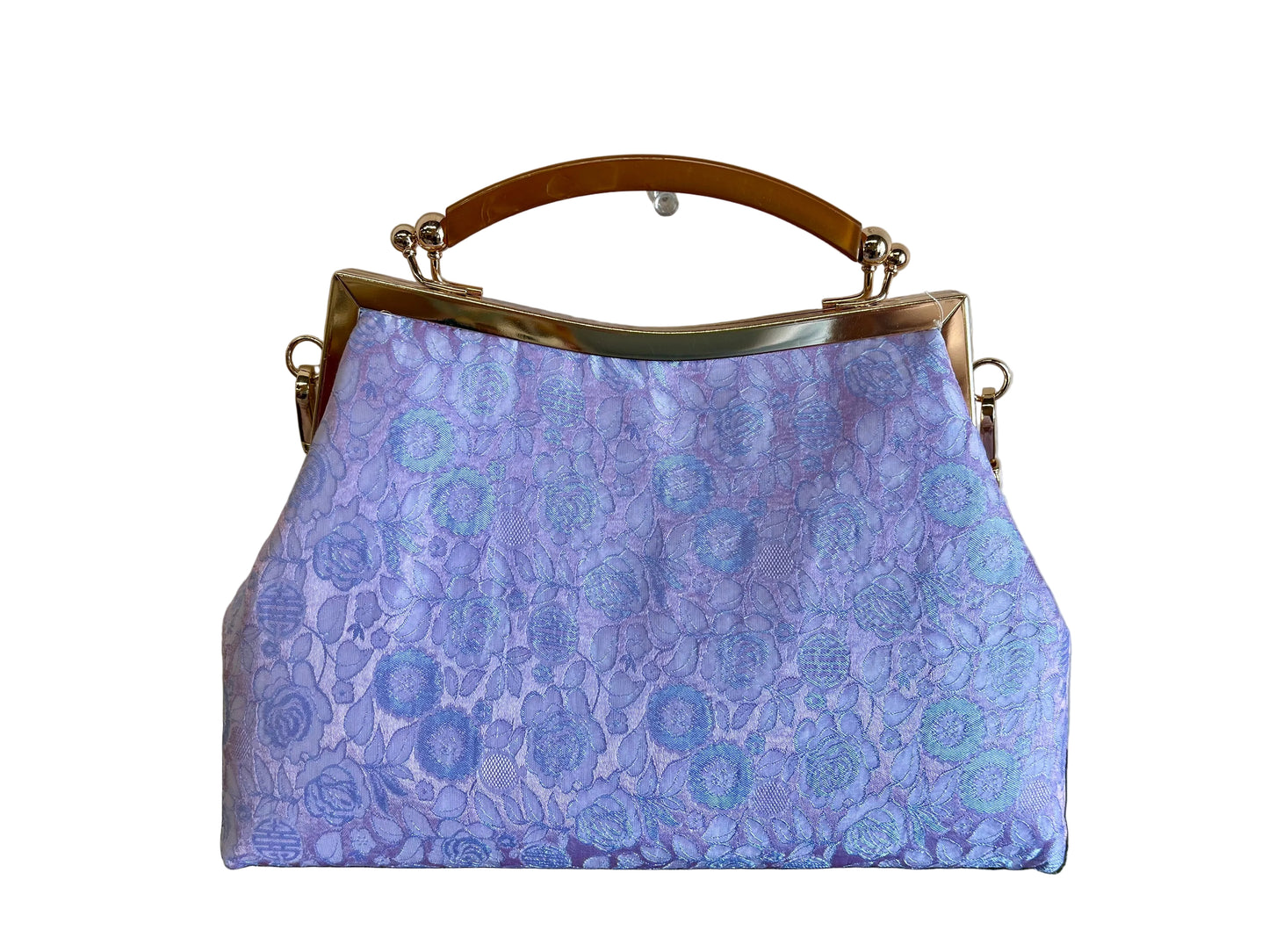 T13 - Handmade Bag Nha Xá Silk Light Purple