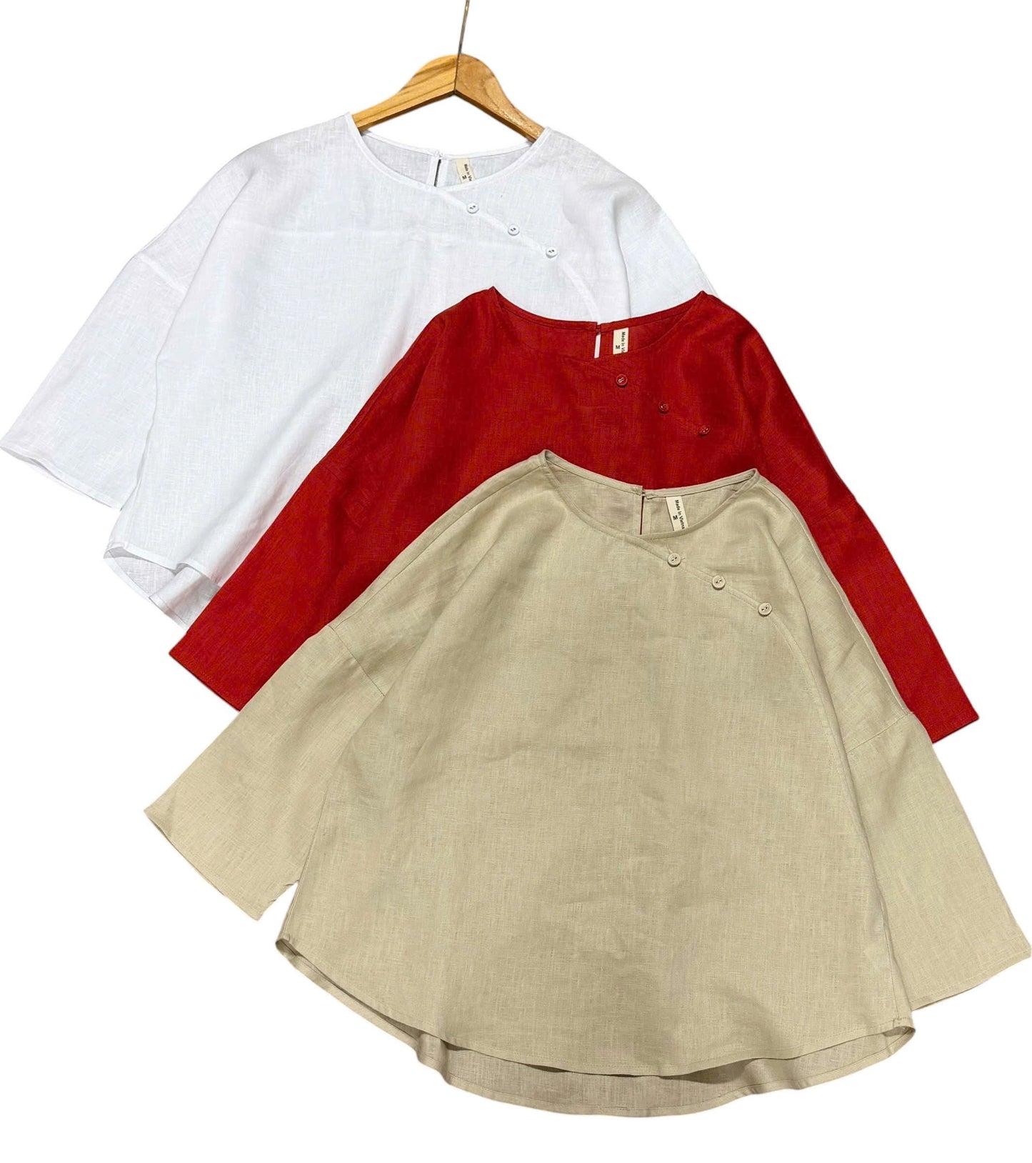 L147->152 - Áo Linen Tưng Pre
