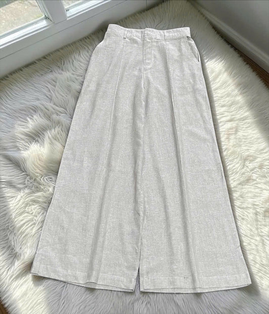 L33->38 - Blend Linen Trousers