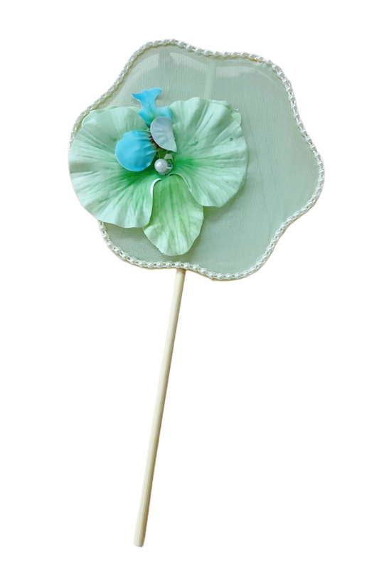 Quạt Hoa Cầm Tay