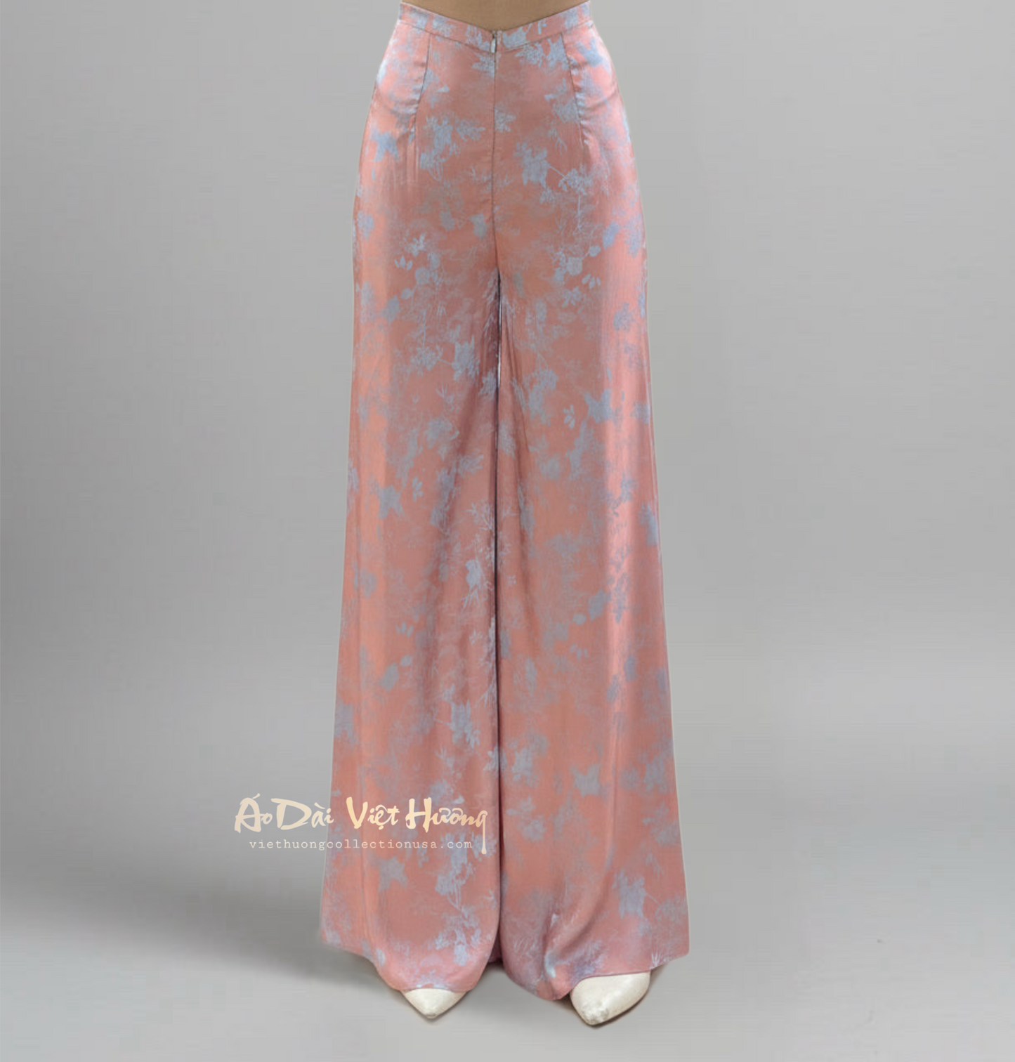 R49 - Regular Pants Gấm Cam Ánh Xám | Quần Ống Đứng.