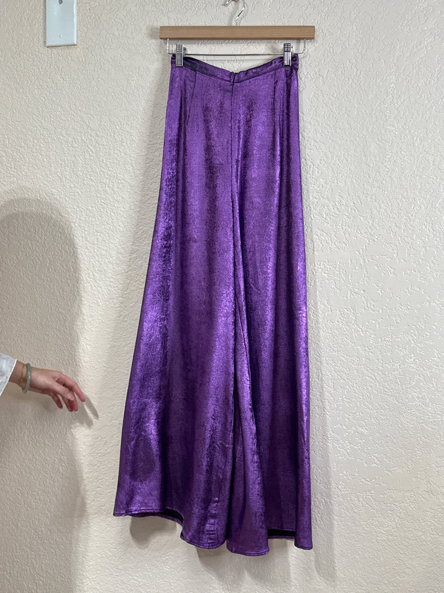 R44 - Regular Pants Nhũ Paris Tím