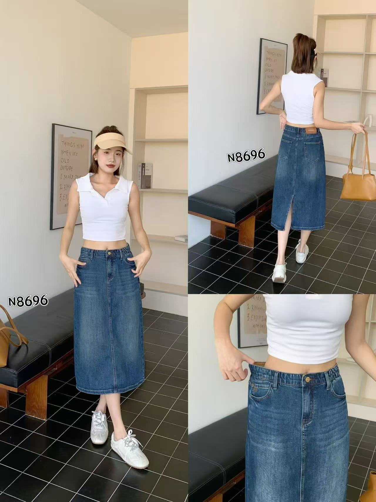 8696 - Skirt Jeans
