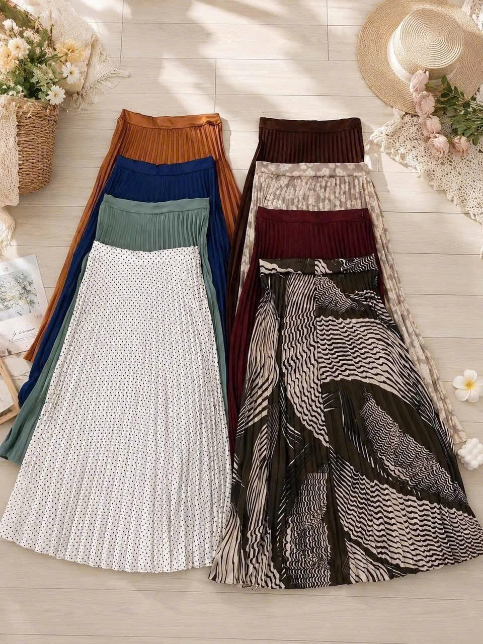 S16->29 - Chân Váy Xếp Ly