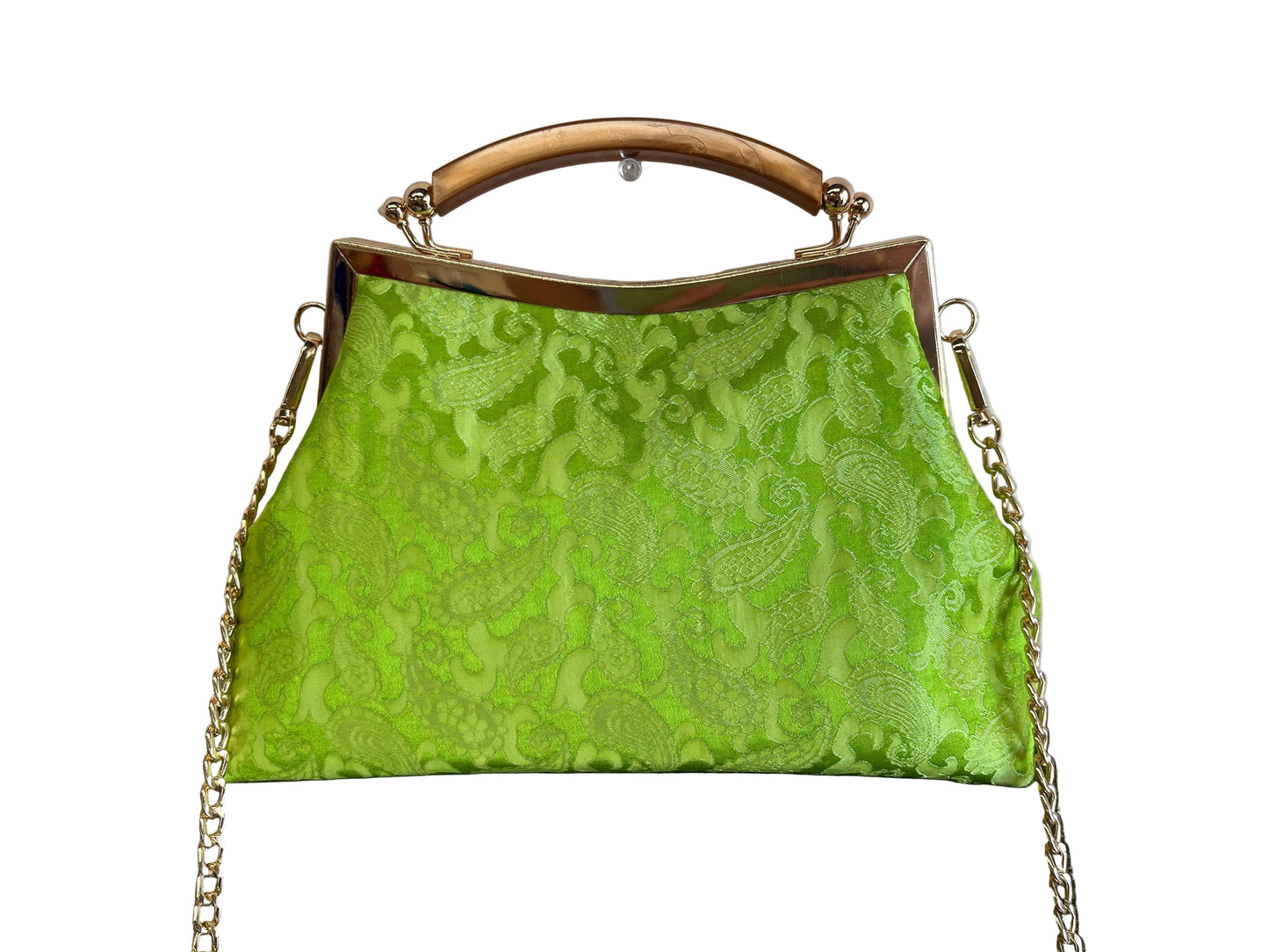 T9 - Handmade Bag Nha Xá Silk Bright Green