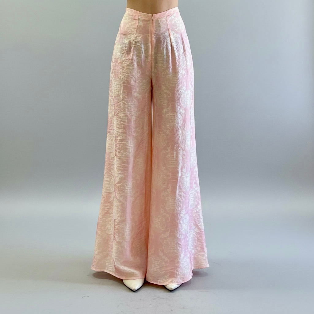 R17 - Regular Pants Tencel Thọ Dơi Coral Pink