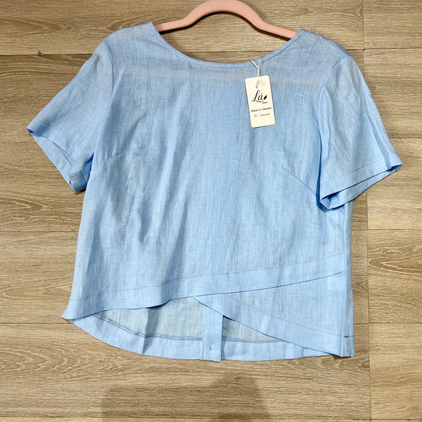 L29->L32 - Áo Linen Tưng Pre vạt xéo