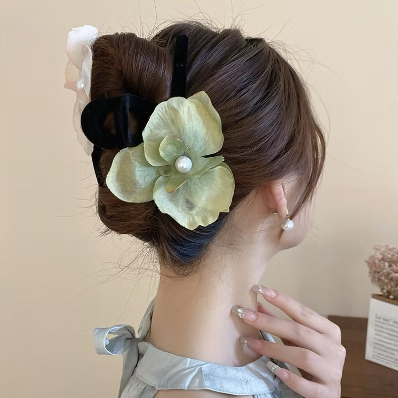 K6/7 - Kẹp Tóc Hoa.