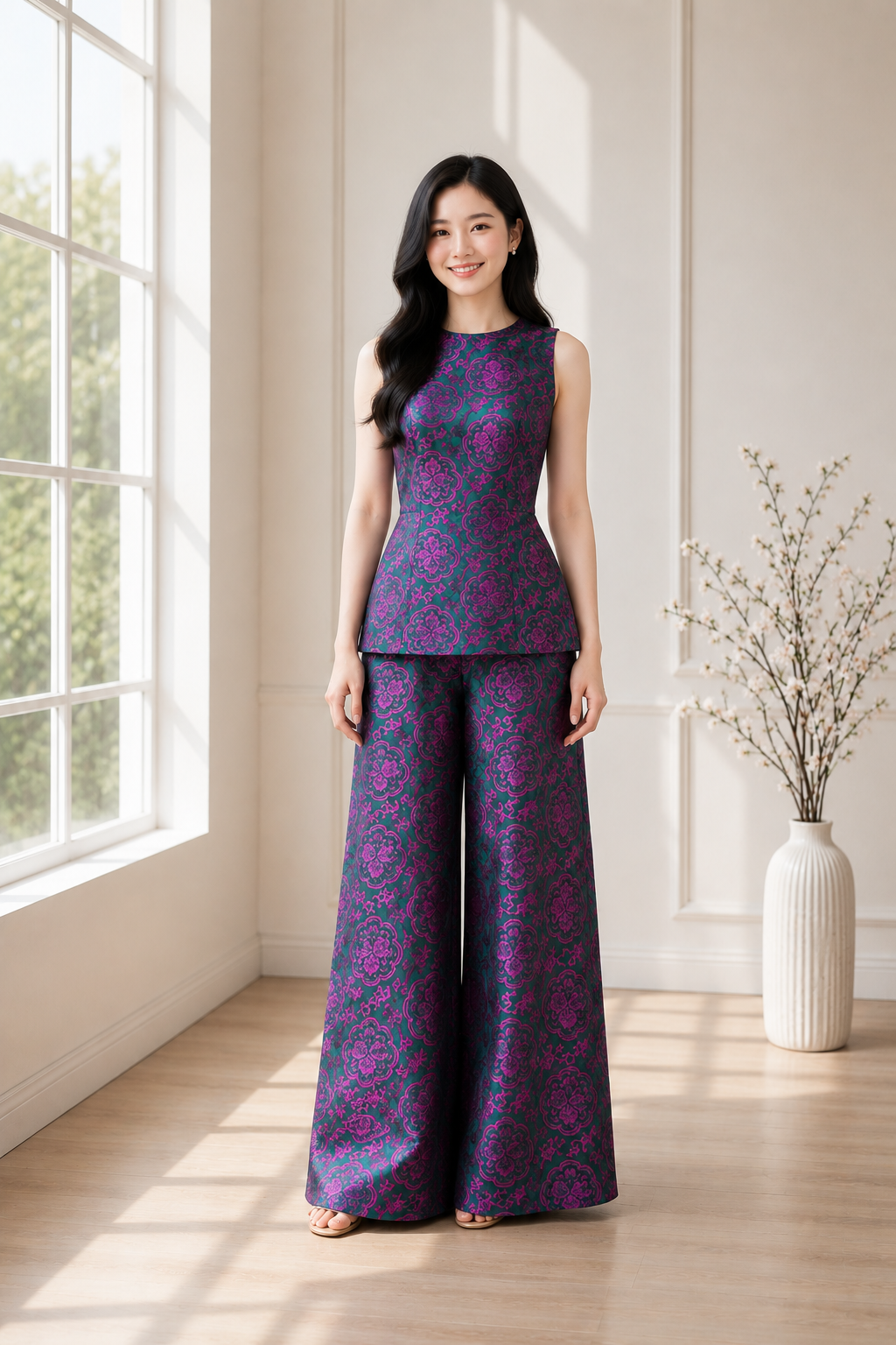 B25 - Set Bộ Yếm ôm eo
