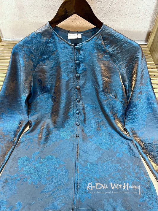 B4 - Áo Bà Ba Tencel Xanh | Áo Only