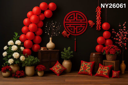 NY26061 - Tet Backdrop (Phông Nền Tết 2026)