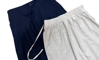 L28->49 - Quần Linen Blend Xếp Ly