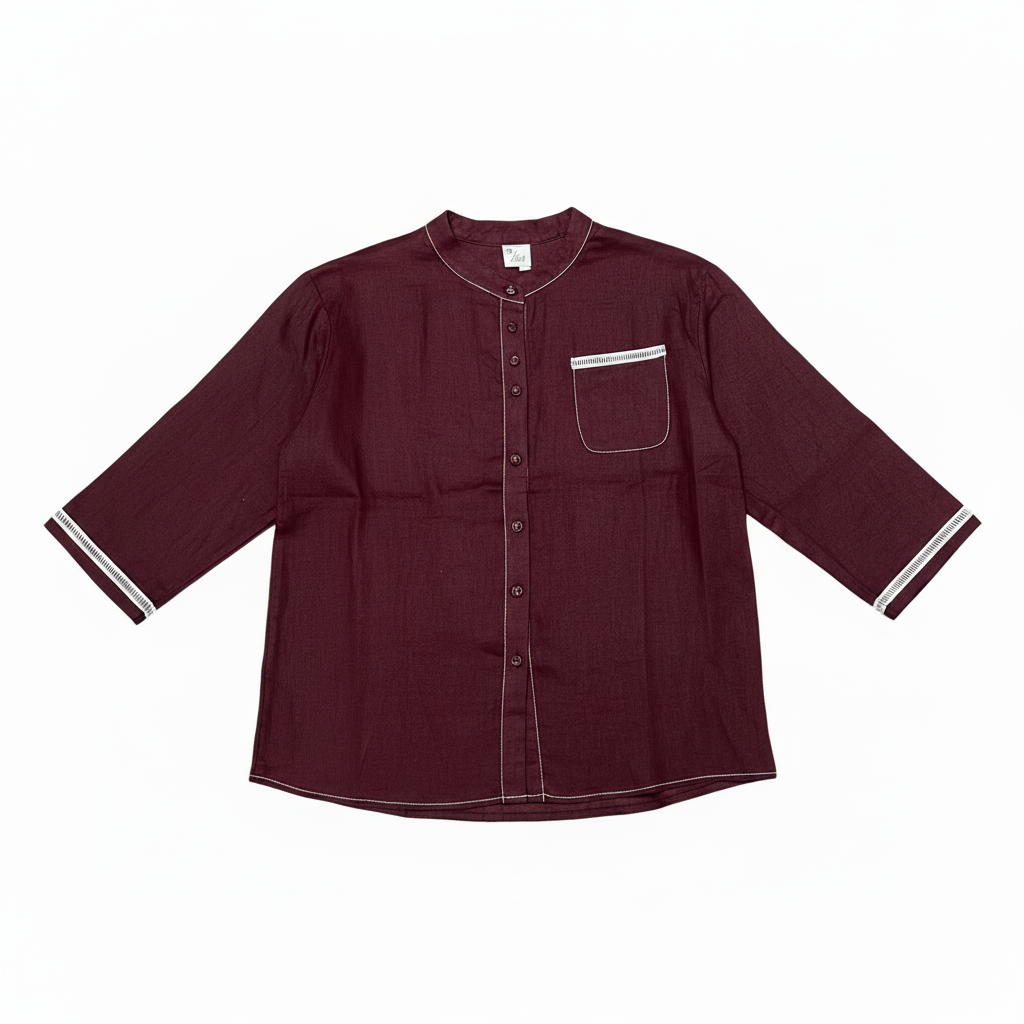 L51/69/74 - 100% Linen 3/4 Sleeves