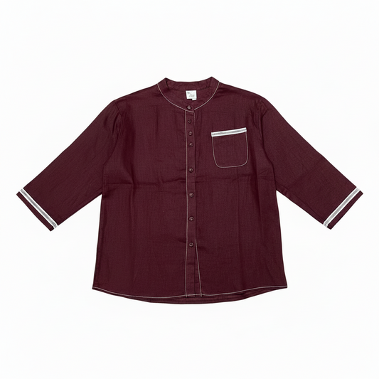 L51/69/74 - 100% Linen 3/4 Sleeves