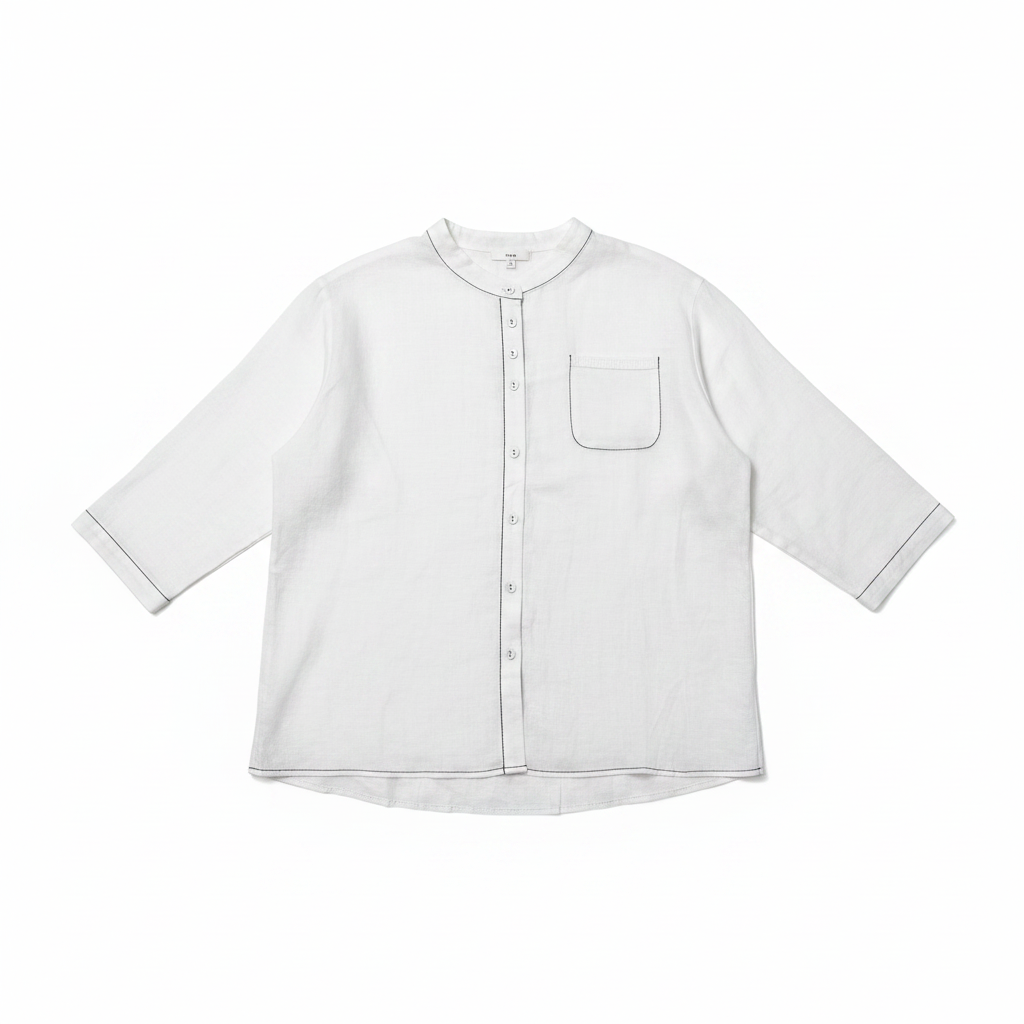 L51/69/74 - 100% Linen 3/4 Sleeves