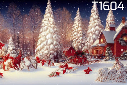 T1604 - Christmas Backdrop (Phông nền Giáng Sinh)❗️PRE-ORDER❗️