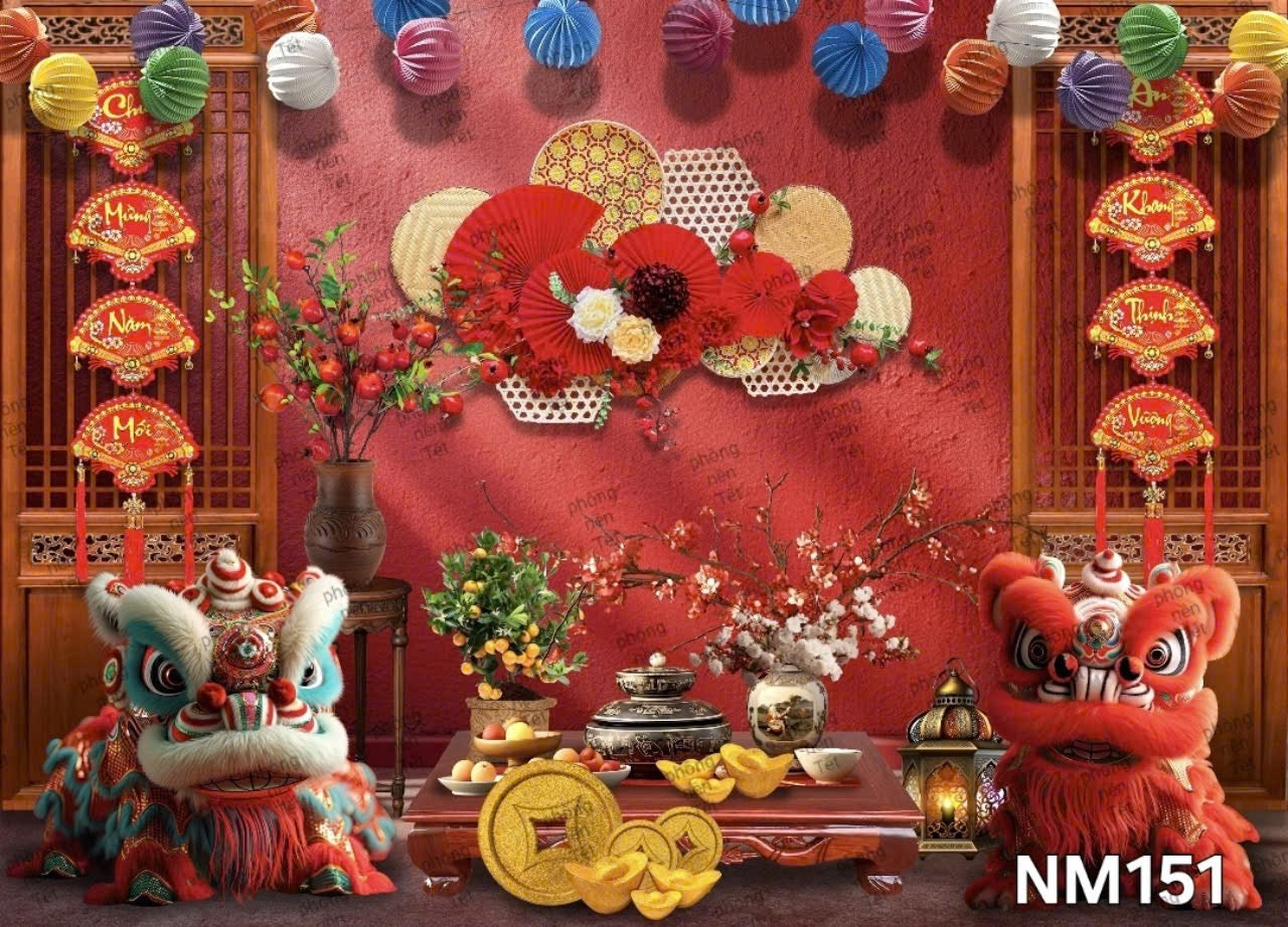 NM151 - Tet Backdrop 2025 (Phông Nền Tết 2025)