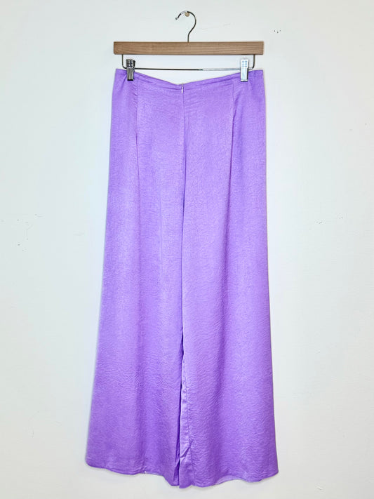 R4 - Regular Pants Tây Thi Silk Light Purple (quần bóng ống thường Tây Thi)