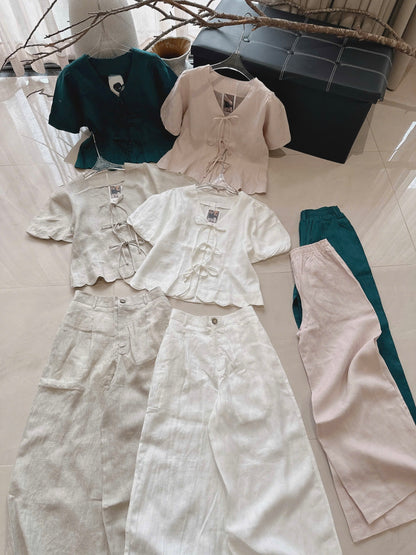 L92->95 - Set Linen with pants