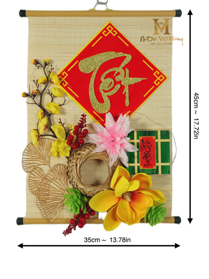 036 - Lunar New Year Special Decorations (Set Mành Chiếu Trang Trí Tết)