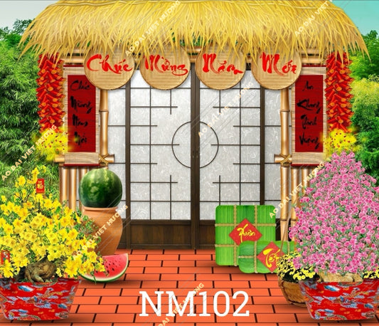 NM102 - Phông Nền Tết 2024 (Phông Nền Tết 2024)