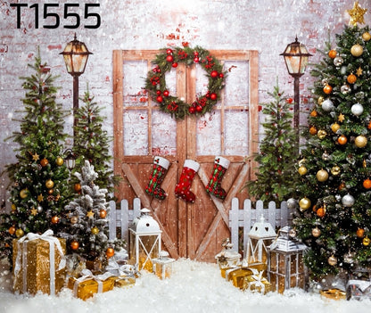 T1555 - Christmas Backdrop (Phông nền Giáng Sinh)❗️PRE-ORDER❗️