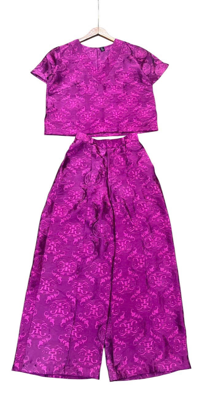 B42->46 - Set Áo tơ Tencel cổ Vậy