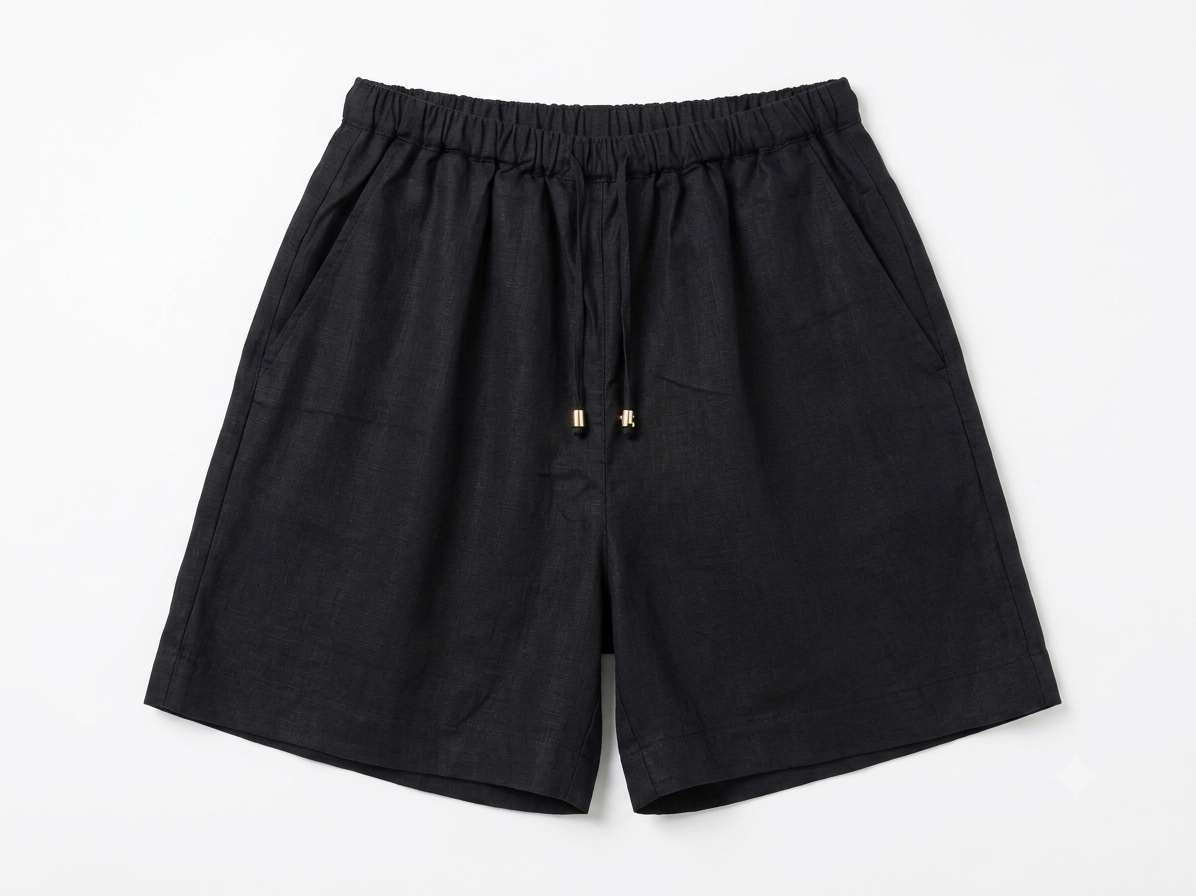 L108->L111 - 100% Linen Short Pants