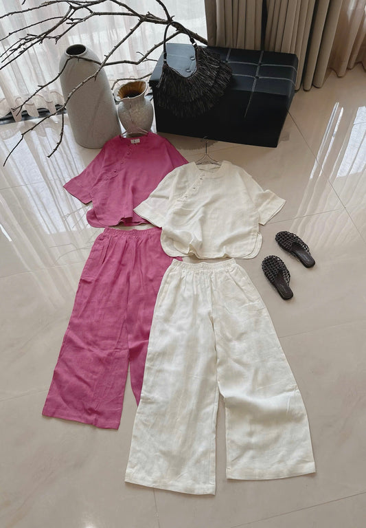 L104->105 - Set Linen Pháp Phục