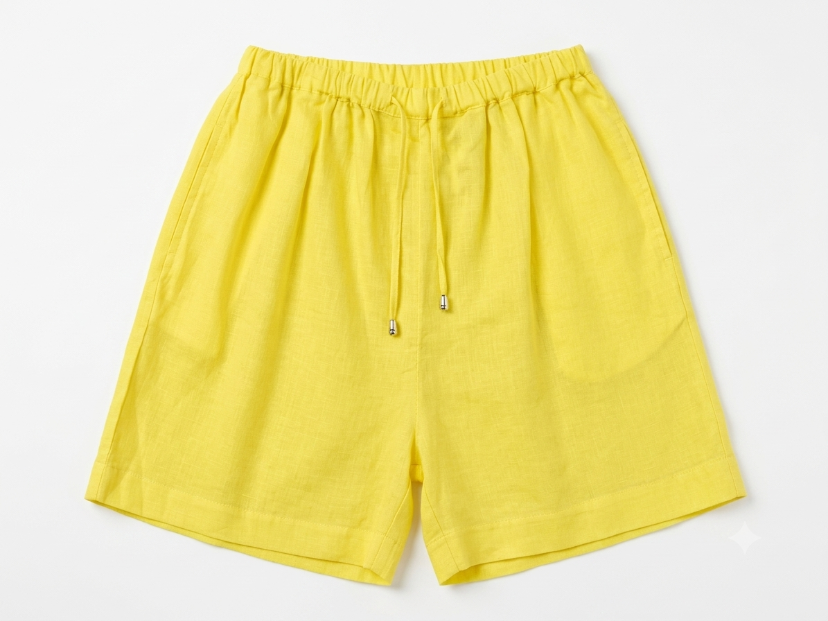 L108->L111 - 100% Linen Short Pants
