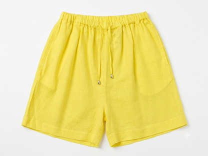 L108->L111 - 100% Linen Short Pants