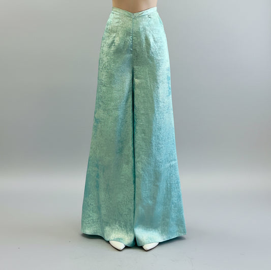 R7 -  Regular Pants Nhũ Xanh Ngọc (quần ống xéo)