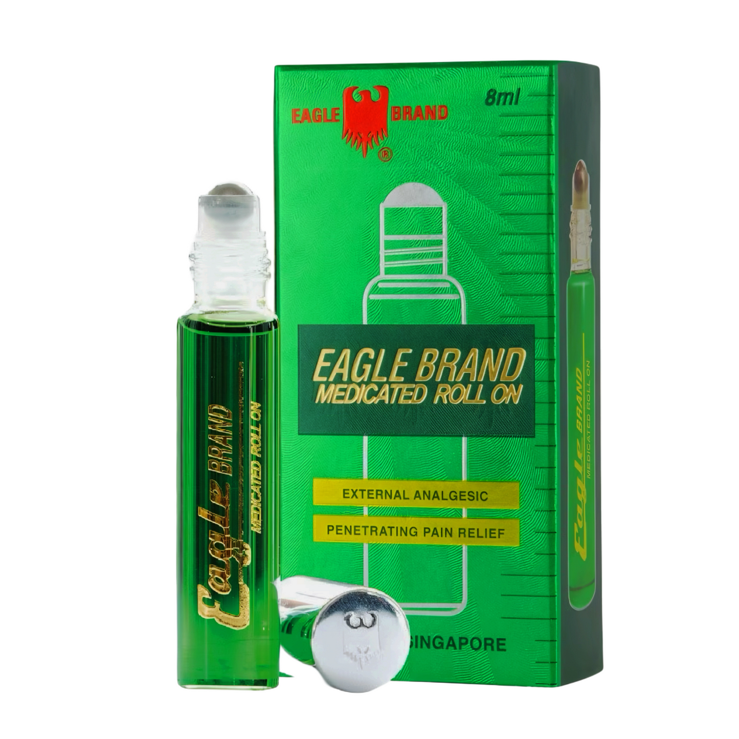 Eagle Brand Medicated Roll On - Green (Classic)