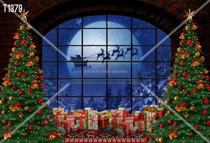 T1379 - Christmas Backdrop (Phông nền Giáng Sinh)❗️PRE-ORDER❗️