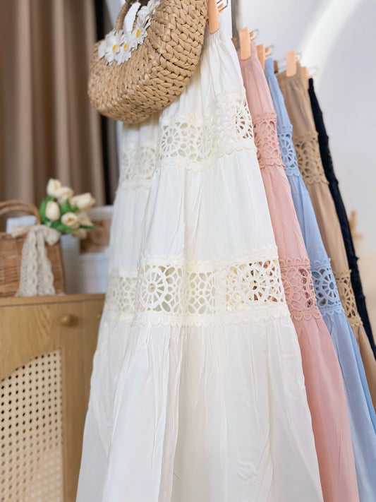 S46->50 - Skirt phối Ren