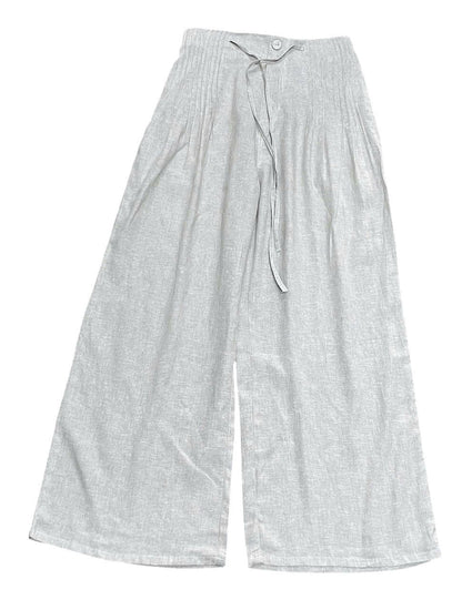 L28->49 - Quần Linen Blend Xếp Ly