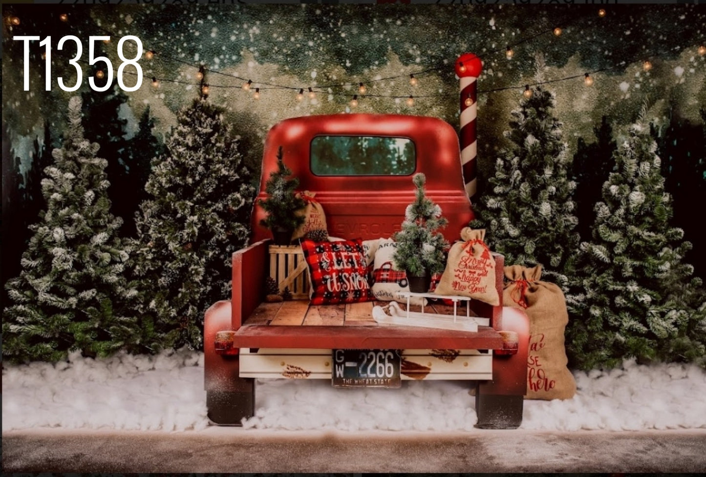 T1358 - Christmas Backdrop (Phông nền Giáng Sinh)❗️PRE-ORDER❗️