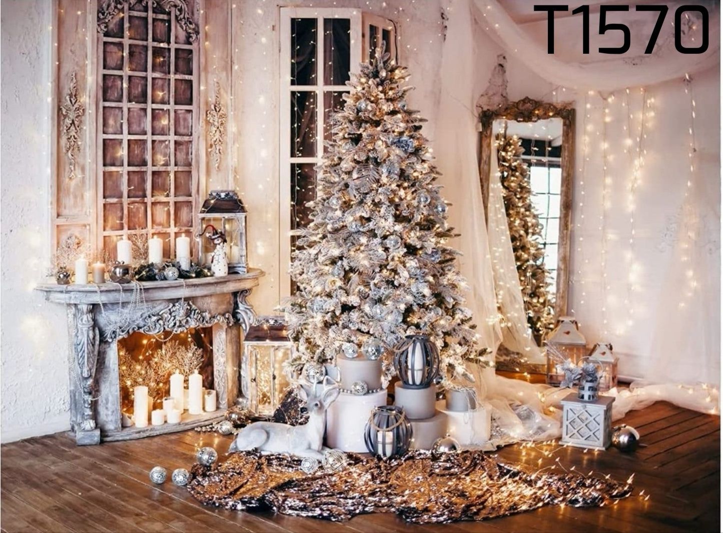 T1570 - Christmas Backdrop (Phông nền Giáng Sinh)❗️PRE-ORDER❗️