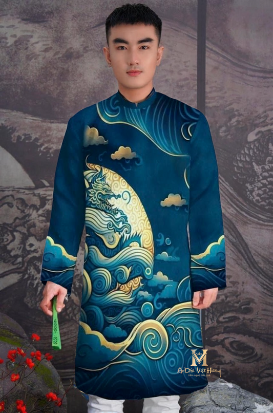Vietnamese traditional Ao Dai For Men| Men Dress| Ao Dai Nam | Men Dress |  Áo Dài Nam