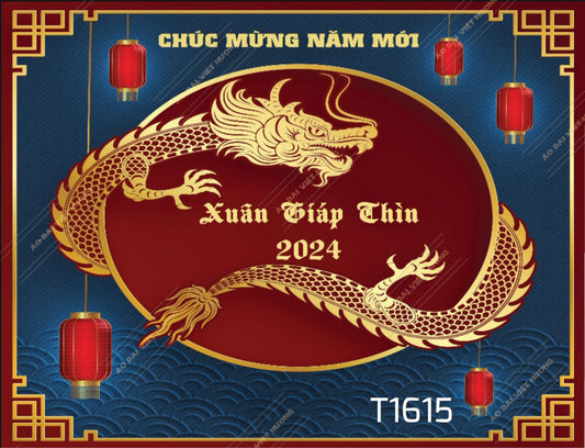 T1615 - Tet Backdrop 2024 (Phông Nền Tết 2024)