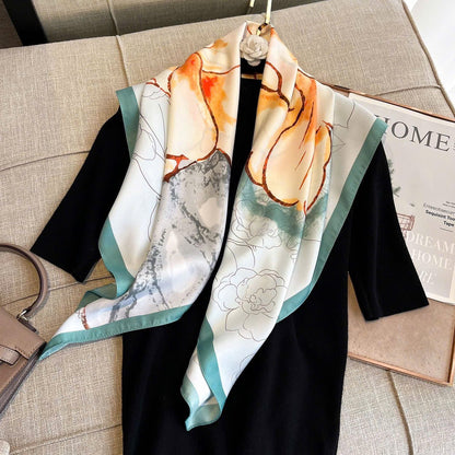 Square Silk Scarf 90x90cm