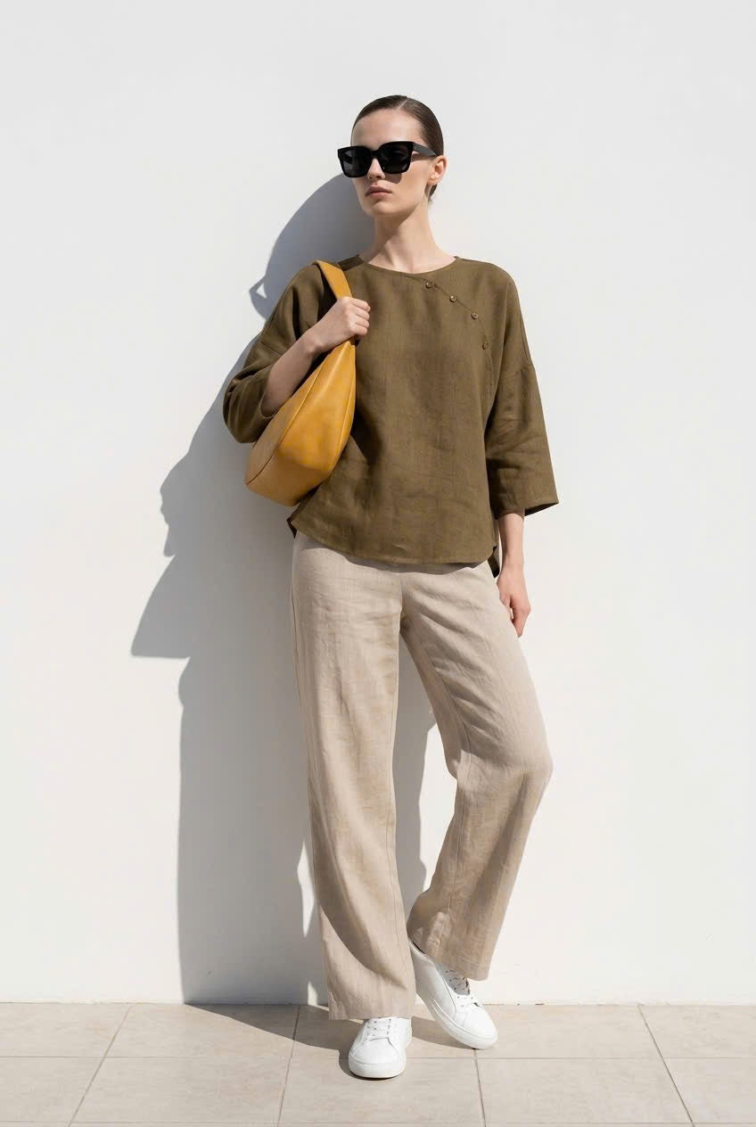 L147->152 - Áo Linen Tưng Pre
