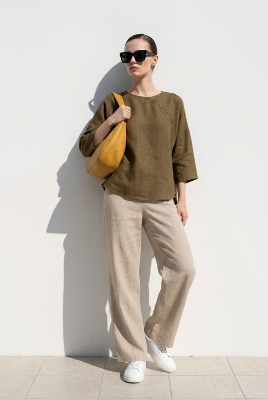 L147->152 - Áo Linen Tưng Pre