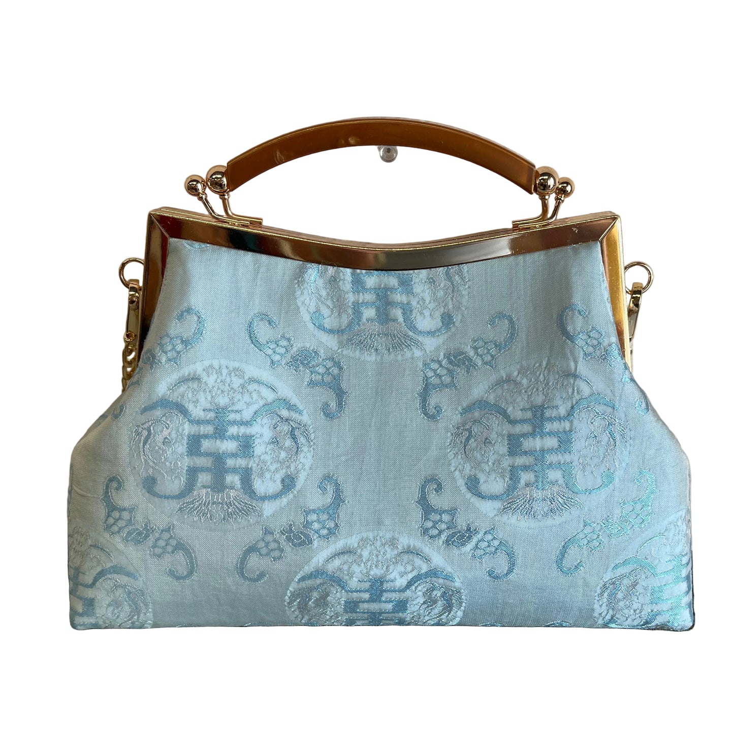 T11 - Handmade Bag Nha Xá Silk Light Blue
