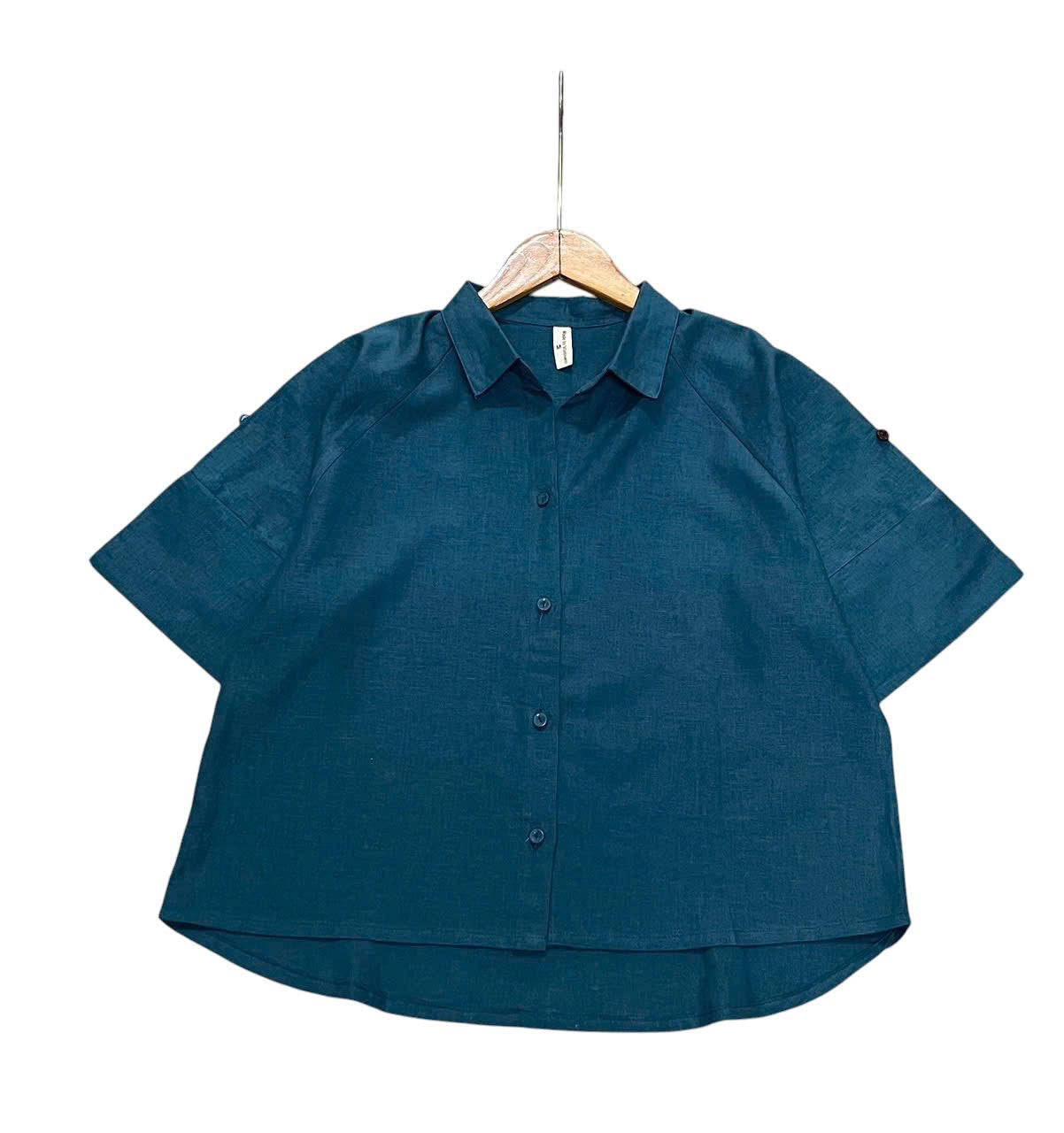L70->L76 - Linen Shirt Short Sleeves