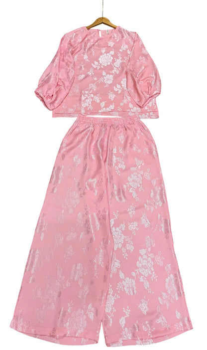 B15->24 - Set Gấm pháp phục Silk Óng tay bồng | Kèm Quần