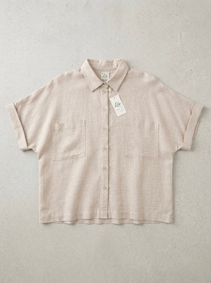 L171->173 - 100% Linen Short Sleeves