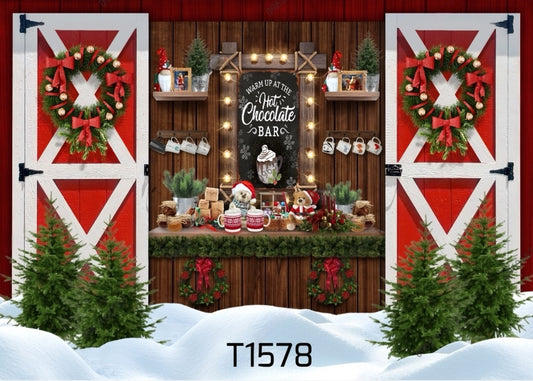 T1578 - Christmas Backdrop (Phông nền Giáng Sinh)❗️PRE-ORDER❗️