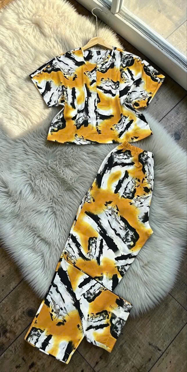 L27->32 - Set Đồ Bộ Lụa Mango | Kèm Quần